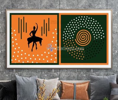 Download file File tranh hiện đại pha lê gương KF105387 (gốc) in mica bàn thờ