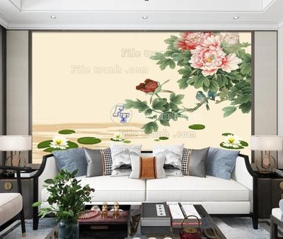 File PSD File tranh hiện đại pha lê gương KF105395 (bản gốc) dễ dàng edit