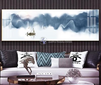 File PSD in ấn File tranh hiện đại pha lê gương KF105428 (chất lượng cao)