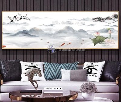 Hình ảnh gốc File tranh hiện đại pha lê gương KF105439 (để in khổ lớn)