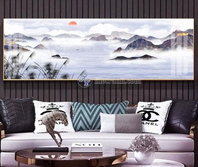 File gốc File tranh hiện đại pha lê gương KF105453 (in tráng gương) ốp tường