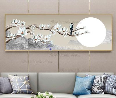 Download file gốc File tranh hiện đại pha lê gương KF105467 (in lụa) nghệ thuật