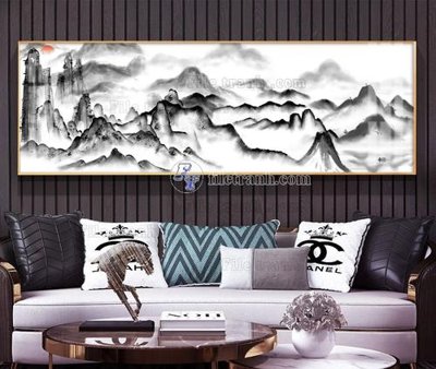 Tải xuống file tranh gốc File tranh hiện đại pha lê gương KF105473 (PSD/TIFF)