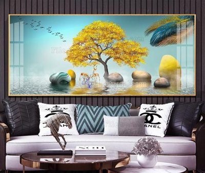 Tải file gốc File tranh hiện đại pha lê gương KF105489 (in không vỡ ảnh)