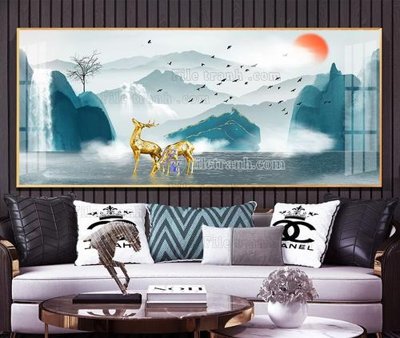 Chi tiết file tranh tráng gương File tranh hiện đại pha lê gương KF105501 (ảnh gốc)