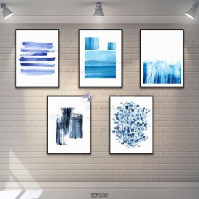 Tải file Tranh bộ nhiều tấm KF109 (gốc) in ấn chất lượng