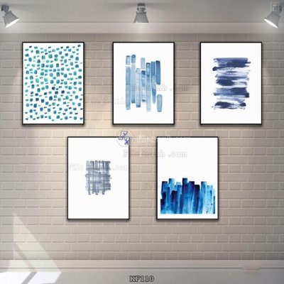 File tranh in tráng gương Tranh bộ nhiều tấm KF110 (siêu nét)