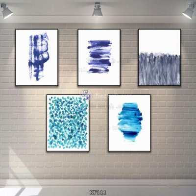 File ảnh Tranh bộ nhiều tấm KF111 (gốc) in biển hiệu