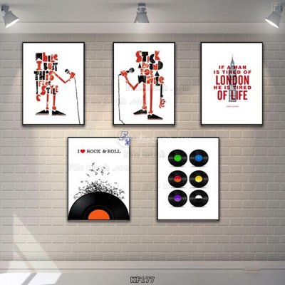 File gốc Tranh bộ nhiều tấm KF177 (ảnh chi tiết) để in ấn