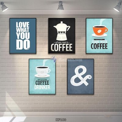 File gốc in tráng gương Tranh bộ nhiều tấm KF180 chi tiết