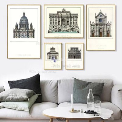 Tải về file tranh gốc Tranh bộ nhiều tấm KF241 (để in quảng cáo)