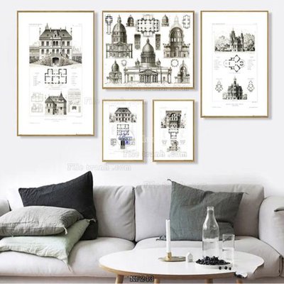 File gốc in ấn Tranh bộ nhiều tấm KF243 độ phân giải cao