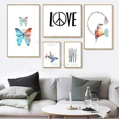 Download file Tranh bộ nhiều tấm KF259 (chuẩn in) chất lượng cao