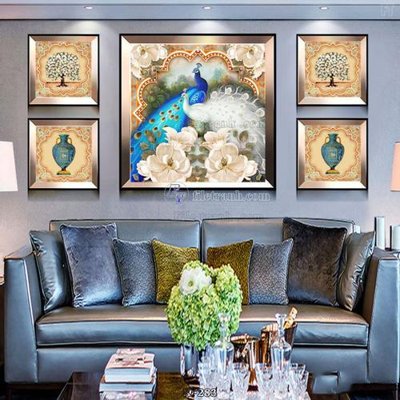 File gốc Tranh bộ nhiều tấm KF283 (cho in UV) siêu nét