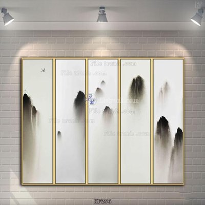 Download file tranh PSD Tranh bộ nhiều tấm KF296 để chỉnh sửa