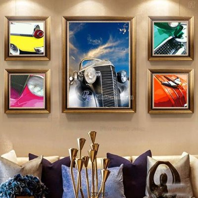 File gốc Tranh bộ nhiều tấm KF328 (chủ đề hiện đại) trang trí