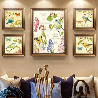 File tranh in tráng gương Tranh bộ nhiều tấm KF329 (siêu nét)