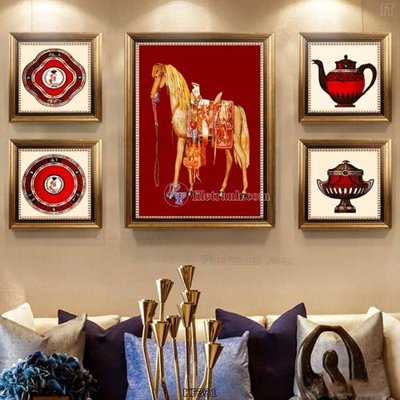 File gốc Tranh bộ nhiều tấm KF331 (cho in 3D) độc đáo