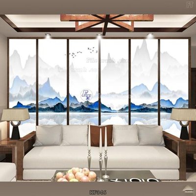 File in ấn Tranh bộ nhiều tấm KF346 (bản gốc) từ file gốc