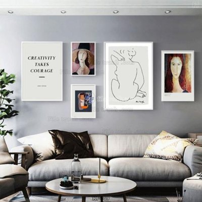 File tranh Tranh bộ nhiều tấm KF449 (bản gốc) treo tường