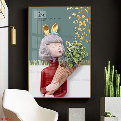 File in mica Tranh decor phủ gương hiện đại KF50157 (bản gốc) sắc sảo