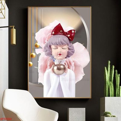 File gốc Tranh decor phủ gương hiện đại KF50164 (trang trí) phòng trẻ em