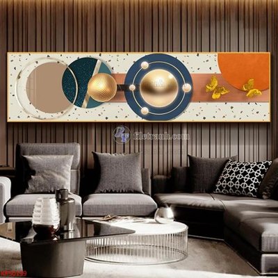 File tranh Tranh decor phủ gương hiện đại KF50199 (ảnh gốc) in trần 3D