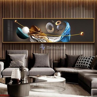 File tranh Tranh decor phủ gương hiện đại KF50213 (bản gốc) in lụa 5D