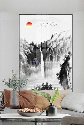 File tranh gốc File tranh hiện đại pha lê gương KF60079 (bản quyền) Filetranh.com