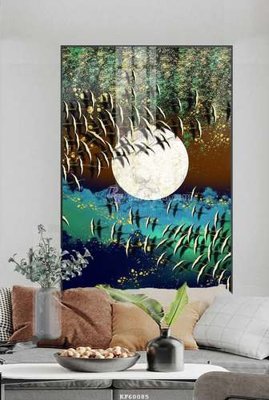 File ảnh File tranh hiện đại pha lê gương KF60085 (gốc) in biển hiệu