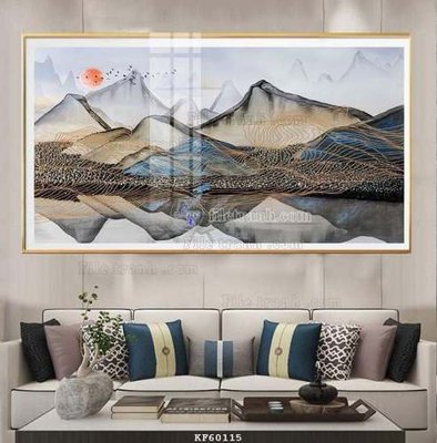 File in ấn File tranh hiện đại pha lê gương KF60115 (bản gốc) từ file gốc