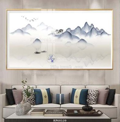 File tranh in mica File tranh hiện đại pha lê gương KF60120 (độ phân giải cao)