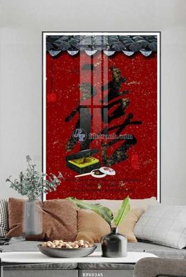 Tải file gốc File tranh hiện đại pha lê gương KF60345 (để in lụa)