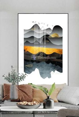 Tải file File tranh hiện đại pha lê gương KF60414 (ảnh gốc) file AI/EPS