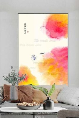 File PSD in ấn File tranh hiện đại pha lê gương KF60445 (chất lượng cao)