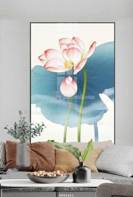 File in trần File tranh hiện đại pha lê gương KF60451 (bản gốc 3D) sống động