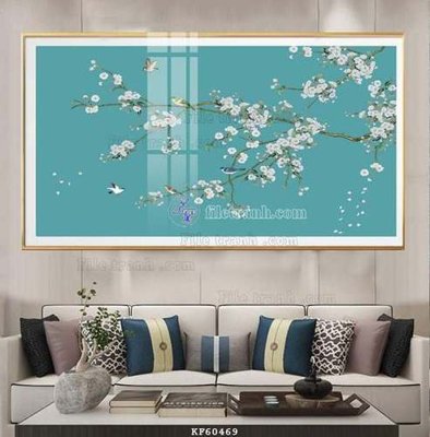 File gốc File tranh hiện đại pha lê gương KF60469 (chuẩn màu) cho in offset