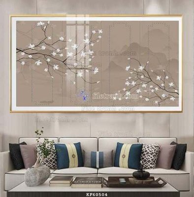 Download file tranh PSD File tranh hiện đại pha lê gương KF60504 để chỉnh sửa