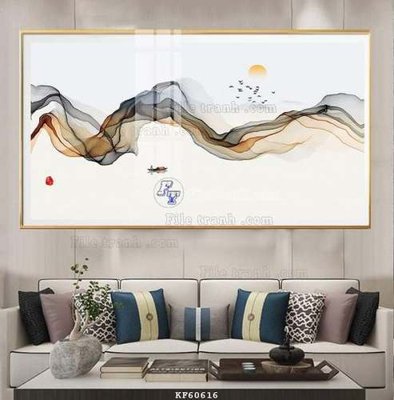 File gốc File tranh hiện đại pha lê gương KF60616 (cho in UV) siêu nét