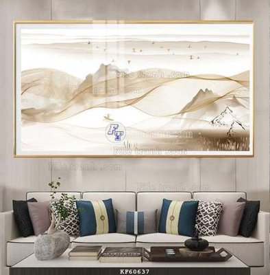 File gốc File tranh hiện đại pha lê gương KF60637 (PNG) trong suốt (transparent)