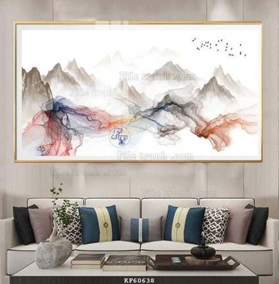 File gốc File tranh hiện đại pha lê gương KF60638 (AI/EPS) cho in ấn