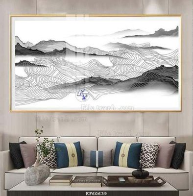 Tải về hình ảnh gốc File tranh hiện đại pha lê gương KF60639 sắc nét