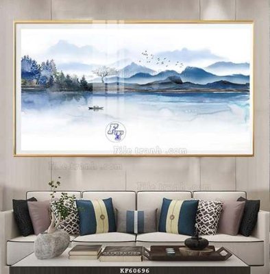 File gốc in ấn File tranh hiện đại pha lê gương KF60696 độ phân giải cao