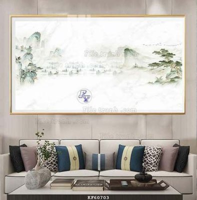 File in ấn cao cấp File tranh hiện đại pha lê gương KF60703 (file gốc)