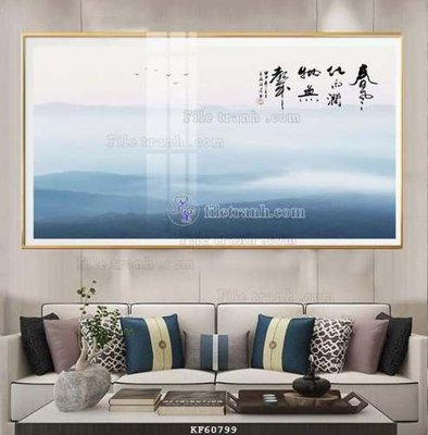 File PSD File tranh hiện đại pha lê gương KF60799 (chất lượng in ấn)