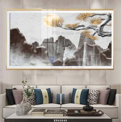 Download file tranh File tranh hiện đại pha lê gương KF60849 (file gốc PSD)