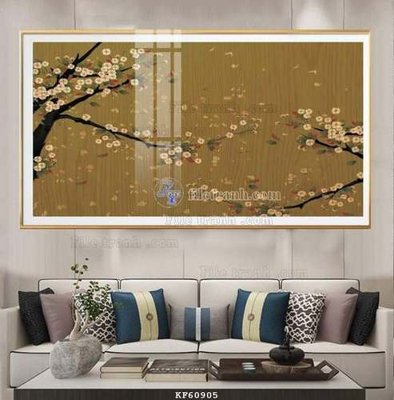 Ảnh gốc File tranh hiện đại pha lê gương KF60905 (độ nét cao) in mica