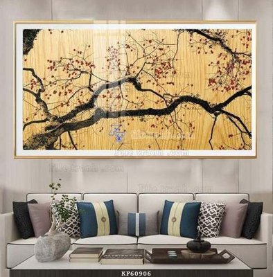 Chi tiết file ảnh File tranh hiện đại pha lê gương KF60906 sắc nét