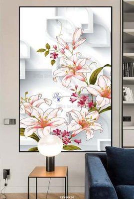 File gốc File tranh hiện đại pha lê gương KF60920 (in tráng gương) hiện đại