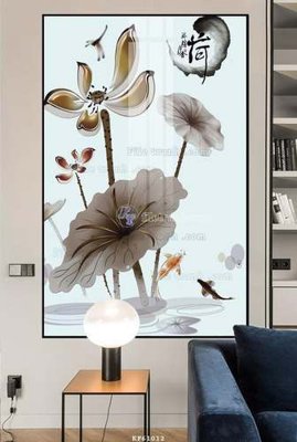 File tranh File tranh hiện đại pha lê gương KF61012 (gốc) chủ đề thành phố